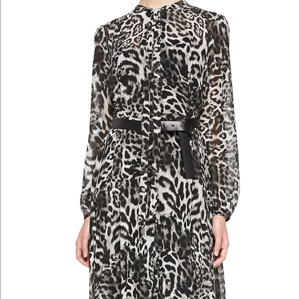 Michael Kors maxi dress animal print